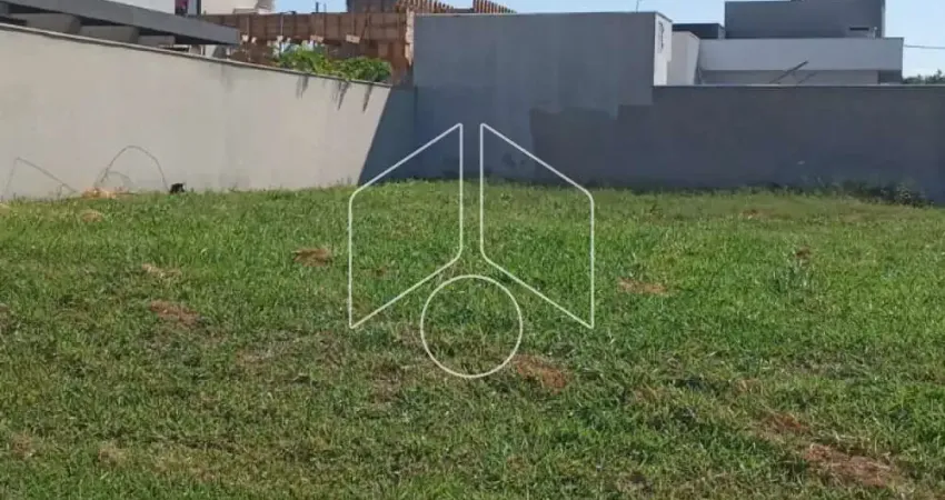 Terreno em condomínio fechado à venda na Avenida Antônio Borella, Quadra 16, 10257, Jardim São Domingos, Marília