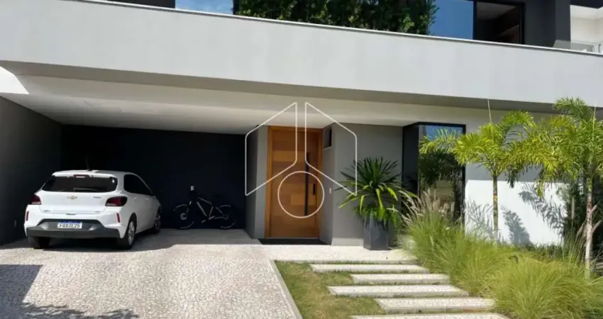 Casa em condomínio fechado com 3 quartos à venda na Avenida dos Jardins, Quadra C, 30878, Jardim Tangará, Marília