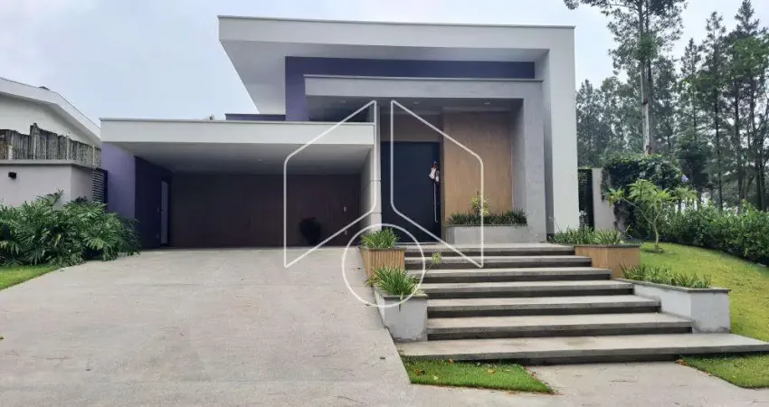 Casa em condomínio fechado com 3 quartos à venda na Avenida das Grevilhas, 168, Loteamento Residencial Vale do Canaã, Marília