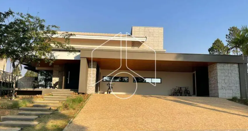 Casa em condomínio fechado com 4 quartos à venda na Avenida das Grevilhas, 99, Loteamento Residencial Vale do Canaã, Marília