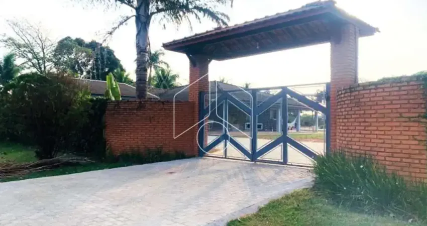 Chácara / sítio com 3 quartos à venda na Avenida João Spadoto, Quadra 12, 30255, Sítios de Recreio Santa Rosa (Padre Nóbrega), Marília