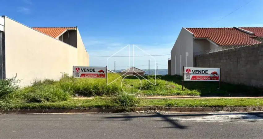 Terreno à venda na Rua André Luiz Ribeiro, 81, Vereador Eduardo Andrade Reis, Marília
