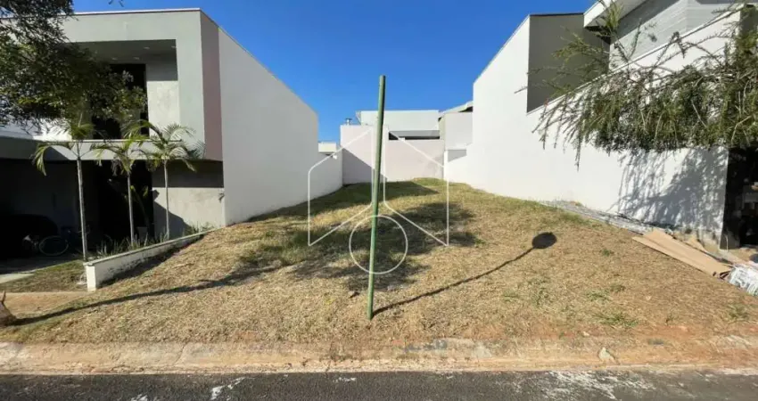 Terreno em condomínio fechado à venda na Avenida João Procópio da Silva, Quadra B, 80062, Jardim Esmeralda, Marília