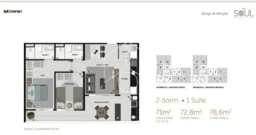 Apartamento com 2 quartos à venda na Rua das Ametistas, 10702, Jardim Maria Izabel, Marília