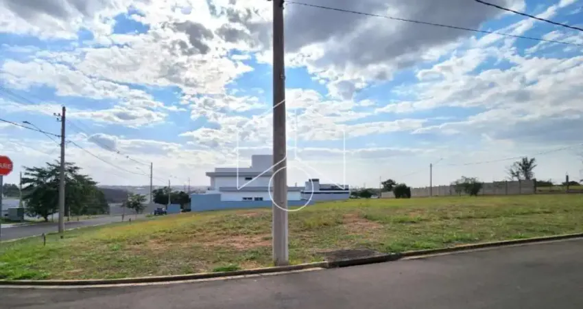 Terreno em condomínio fechado à venda na Avenida Brigadeiro Eduardo Gomes, 407173, Residencial Vale Verde, Marília