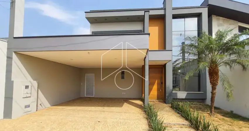 Casa em condomínio fechado com 3 quartos à venda na Rua Dolores Guerreiro de Oliveira, Quadra L, 30691, Parque das Esmeraldas II, Marília