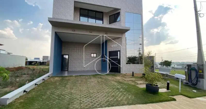Casa em condomínio fechado com 3 quartos à venda na Avenida Professor José de Carvalho, Fase 1, 20058, Loteamento Residencial e Comercial Fazenda São Sebastião, Marília