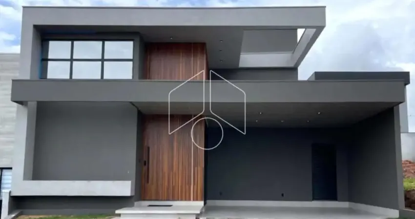 Casa em condomínio fechado com 3 quartos à venda na Avenida Brigadeiro Eduardo Gomes, 407151, Residencial Vale Verde, Marília