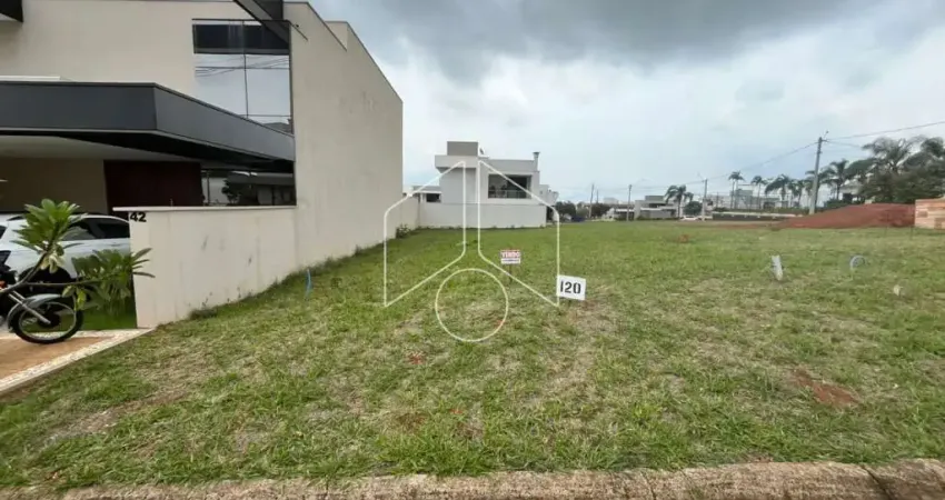 Terreno em condomínio fechado à venda na Avenida Doutor José Guimarães, 52, Jardim América, Marília