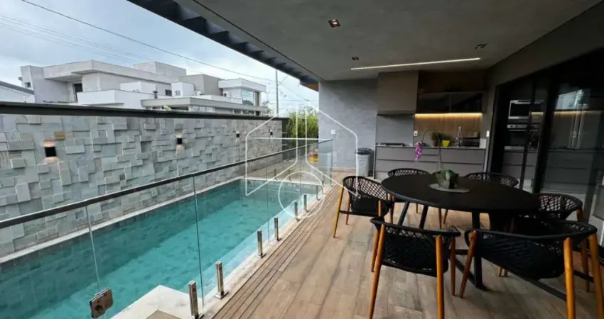 Casa em condomínio fechado com 4 quartos à venda na Avenida das Esmeraldas, 10065, Jardim Tangará, Marília