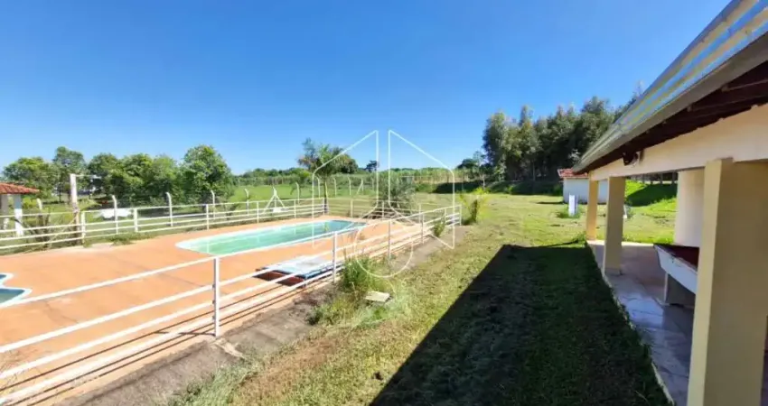 Chácara / sítio com 2 quartos à venda na Rua Lauro Aparecido Gervásio, 20263, Chácara de Recreio Letícia II (Padre Nóbrega), Marília