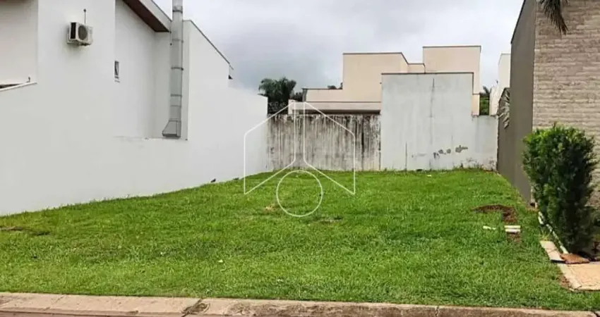 Terreno em condomínio fechado à venda na Avenida Brigadeiro Eduardo Gomes, Quadra D, 305145, Residencial Vale Verde, Marília