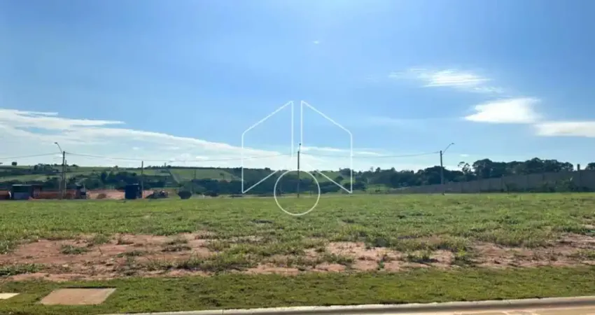 Terreno em condomínio fechado à venda na Avenida Professor José de Carvalho, 20098, Loteamento Residencial e Comercial Fazenda São Sebastião, Marília