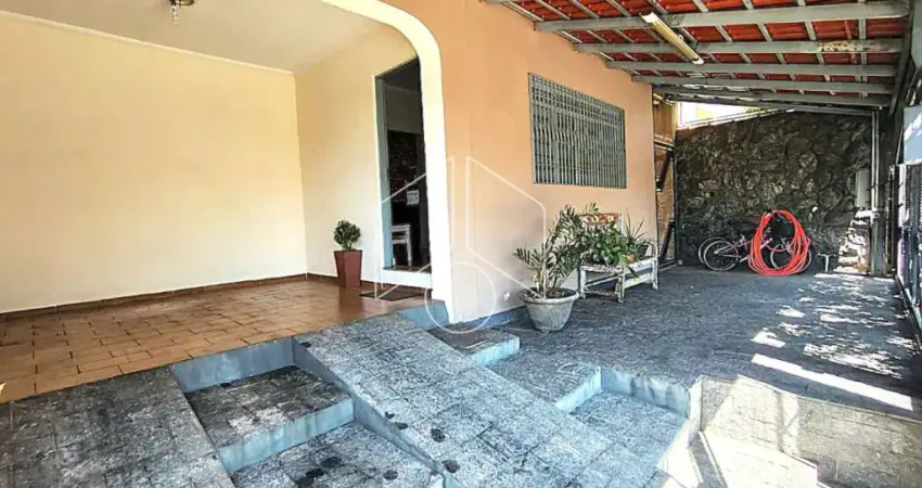 Casa com 3 quartos à venda na Avenida Washington Luiz, 80484, Núcleo Habitacional Castelo Branco, Marília