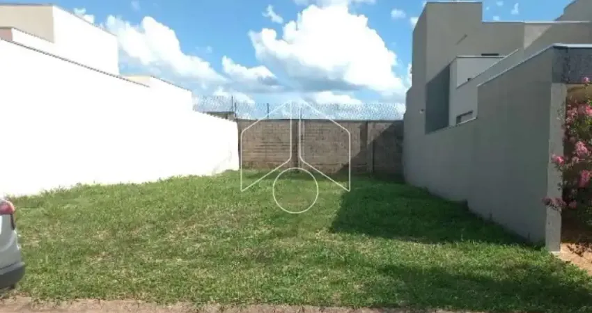 Terreno em condomínio fechado à venda na Avenida Doutor José Guimarães, 91, Jardim América, Marília