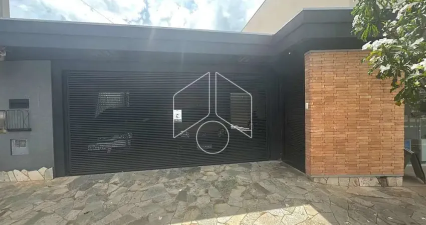 Casa com 3 quartos à venda na Avenida Pastor Darci da Silva Lima, 100128, Residencial Vida Nova Maracá (Padre Nobrega), Marília