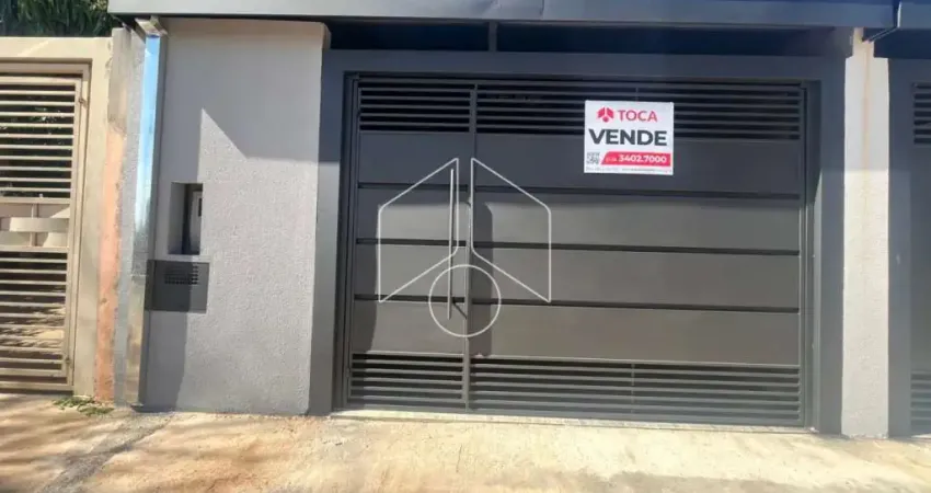 Casa com 2 quartos à venda na Rua Ângelo Capeloza, 8123, Vila Real, Marília