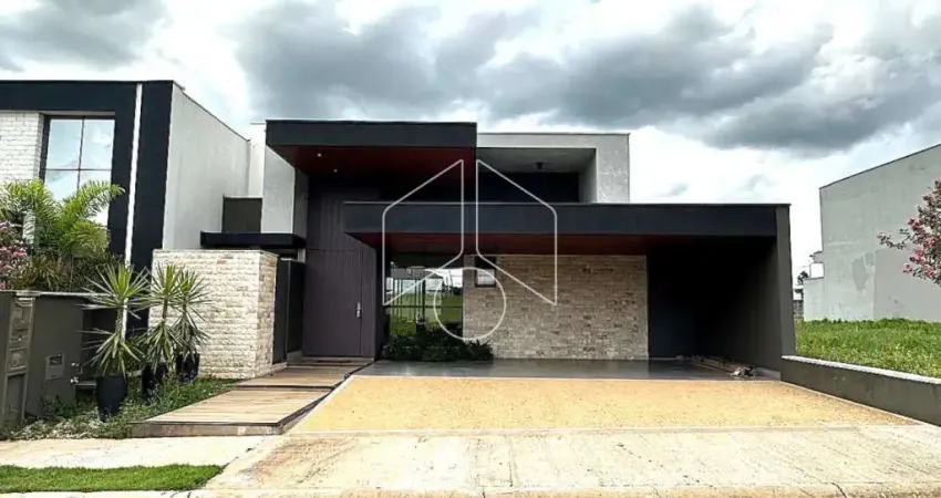 Casa em condomínio fechado com 3 quartos à venda na Avenida das Esmeraldas, Quadra A, 500062, Jardim Tangará, Marília
