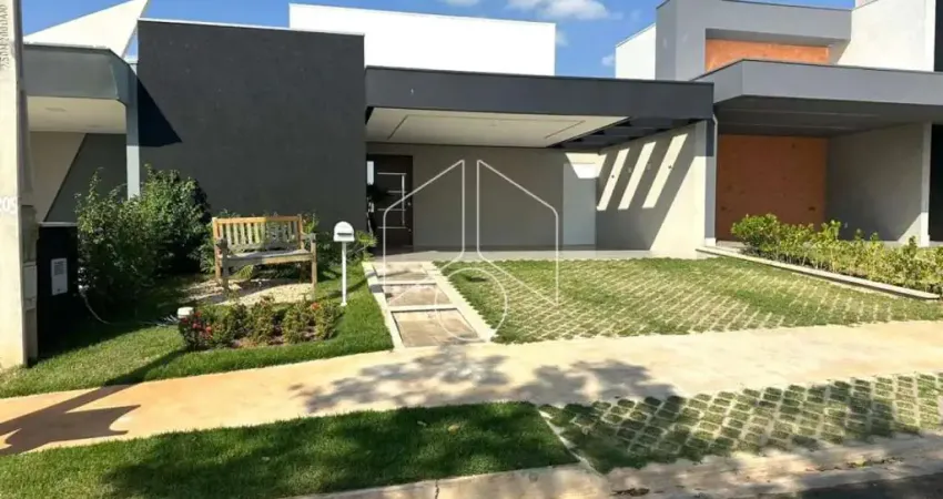 Casa em condomínio fechado com 3 quartos à venda na Avenida Professor José de Carvalho, Fase 1, 20062, Loteamento Residencial e Comercial Fazenda São Sebastião, Marília