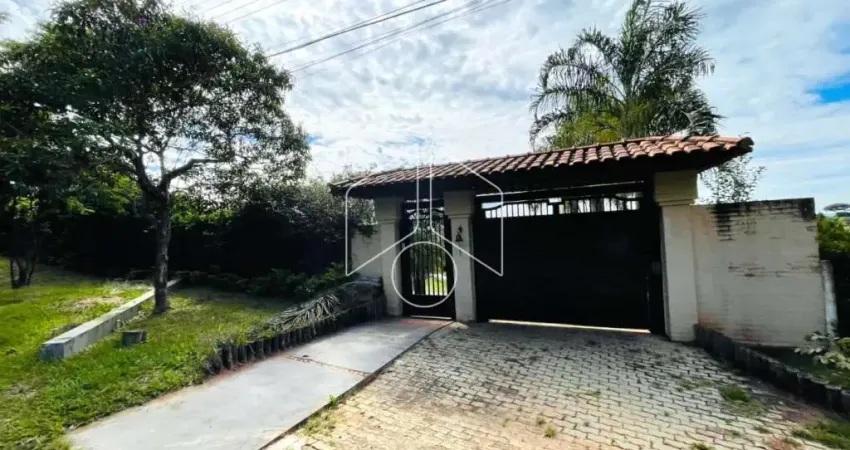 Casa em condomínio fechado com 3 quartos à venda na Avenida João Spadoto, Quadra 5, 30298, Sítios de Recreio Santa Rosa (Padre Nóbrega), Marília