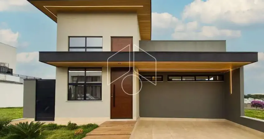 Casa em condomínio fechado com 3 quartos à venda na Avenida das Esmeraldas, Quadra C, 500082, Jardim Tangará, Marília