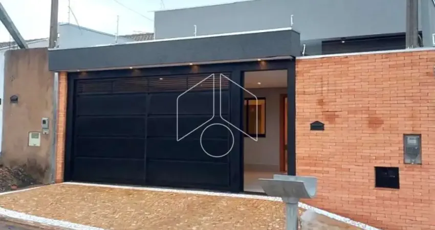 Casa com 2 quartos à venda na Rua Benigno Gonçalves de Oliveira, 10061, Residencial Salvador Bassalobre (Padre Nóbrega), Marília