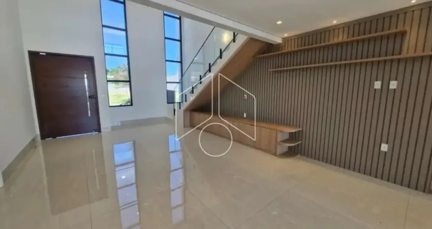 Casa em condomínio fechado com 3 quartos à venda na Avenida das Esmeraldas, Quadra F, 500083, Jardim Tangará, Marília