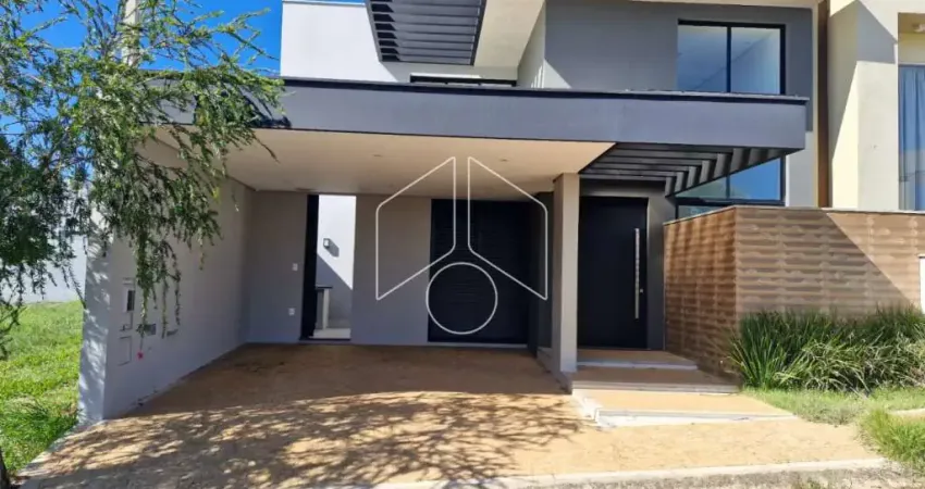 Casa em condomínio fechado com 3 quartos à venda na Avenida João Procópio da Silva, Quadra A, 80050, Jardim Esmeralda, Marília