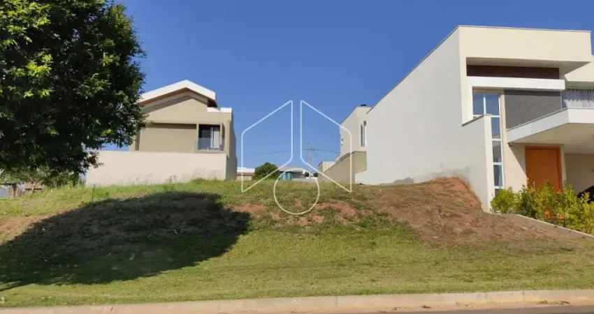 Terreno em condomínio fechado à venda na Avenida Professor José de Carvalho, 20089, Loteamento Residencial e Comercial Fazenda São Sebastião, Marília