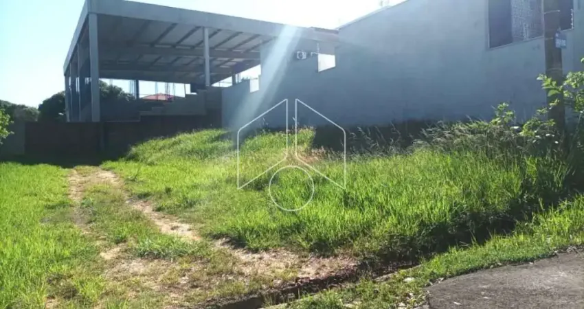 Terreno à venda na Rua Jorge Wilton Vitzel, Terreno, 2135, Parque das Esmeraldas II, Marília