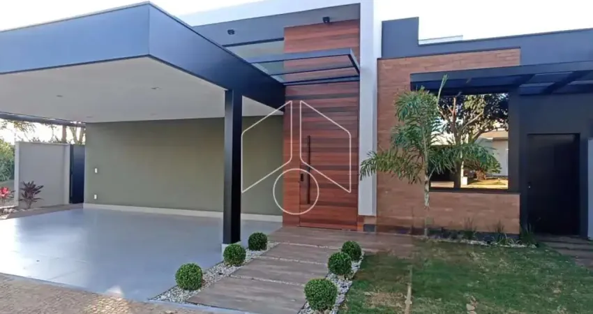 Casa em condomínio fechado com 3 quartos à venda na Avenida Brigadeiro Eduardo Gomes, Quadra K, 305118, Residencial Vale Verde, Marília