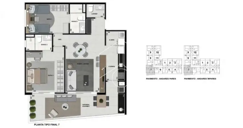 Residencial Apartamento em Marília