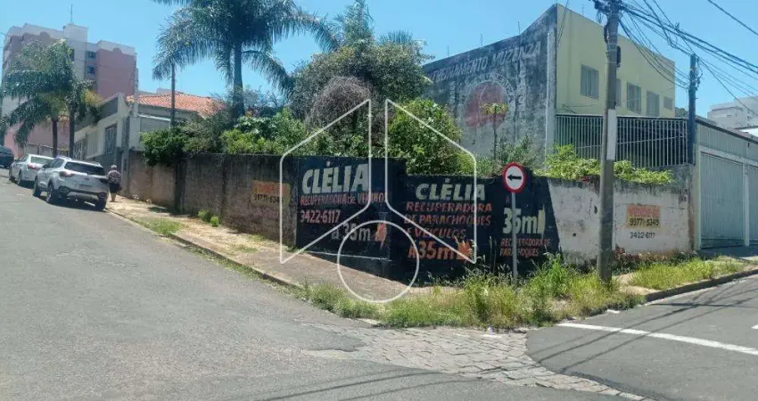 Terreno comercial à venda na Rua Bonfim, 67, Alto Cafezal, Marília
