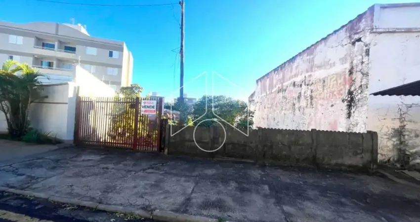 Terreno comercial à venda na Avenida Itu, 60972, Cascata, Marília