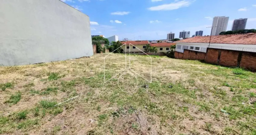 Terreno comercial à venda na Avenida Monte Carmelo, 74, Fragata, Marília