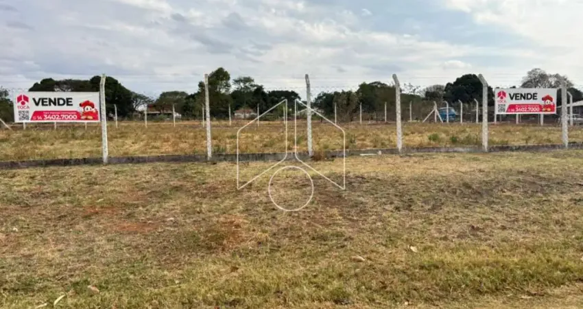 Terreno comercial à venda na Avenida José Paschoal Gervásio, 66, Sítios de Recreio Letícia (Padre Nóbrega), Marília
