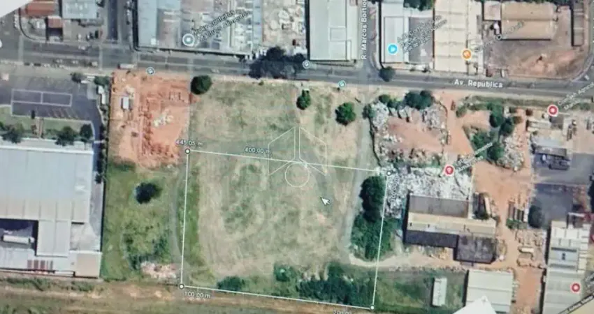 Terreno comercial à venda na Avenida República, 600139, Distrito Industrial Santo Barion, Marília