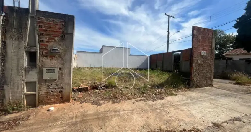 Terreno à venda na Rua Bento Biancardi, 40196, Jardim Santa Paula, Marília