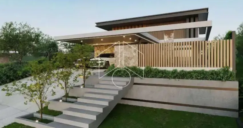 Casa em condomínio fechado com 4 quartos à venda na Avenida das Grevilhas, 173, Loteamento Residencial Vale do Canaã, Marília