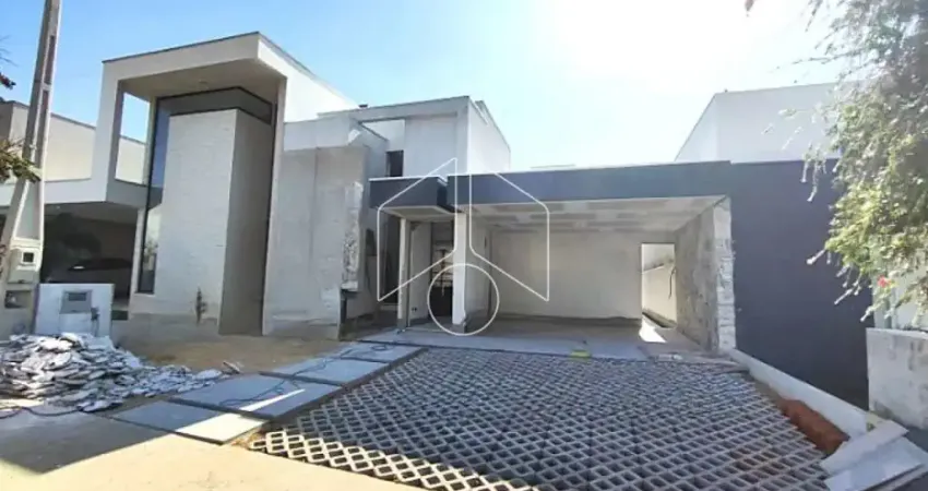 Casa em condomínio fechado com 3 quartos à venda na Avenida Professor José de Carvalho, 20083, Loteamento Residencial e Comercial Fazenda São Sebastião, Marília