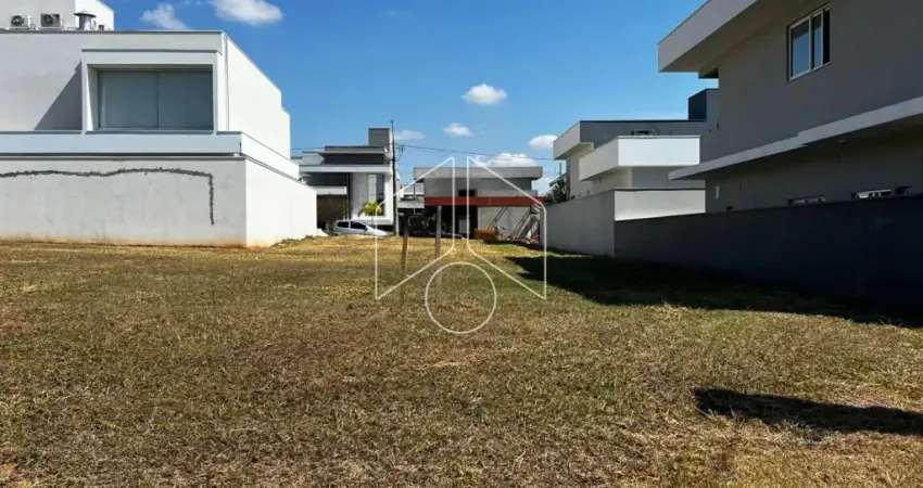 Terreno em condomínio fechado à venda na Avenida Antônio Borella, 10272, Jardim São Domingos, Marília