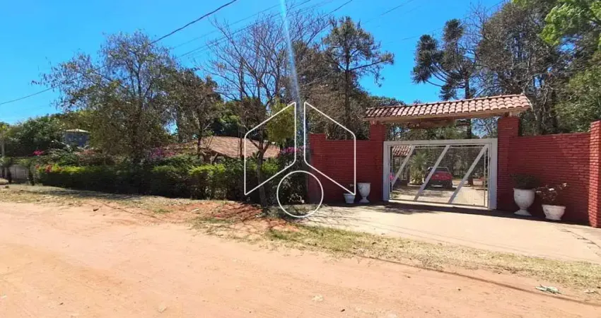 Chácara / sítio com 3 quartos à venda na Avenida José Paschoal Gervásio, 20688, Sítios de Recreio Letícia (Padre Nóbrega), Marília