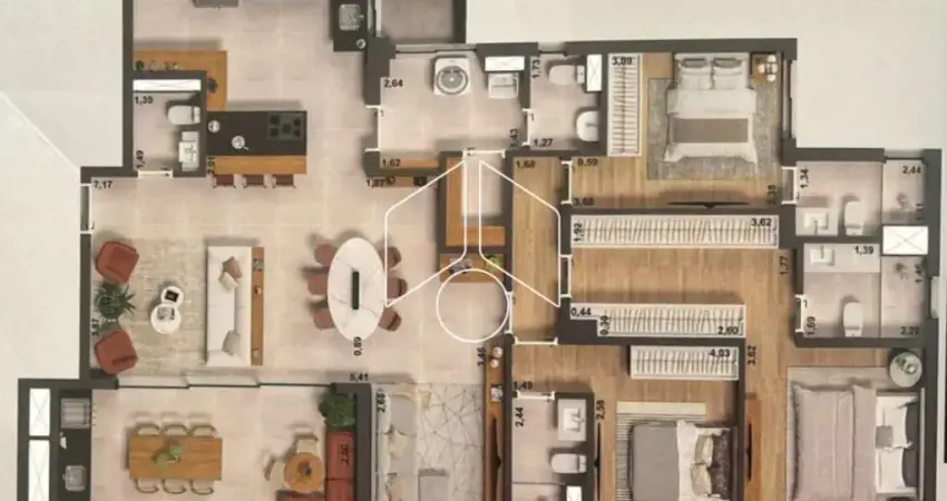 Apartamento com 3 quartos à venda na Rua Hermínio Butarelli, 97, Jardim Tangará, Marília