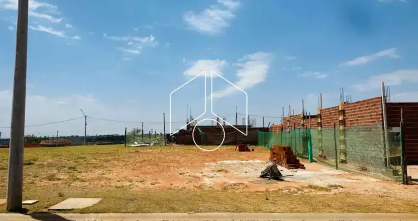 Terreno em condomínio fechado à venda na Avenida Cascata, 67, Jardim Maria Izabel, Marília