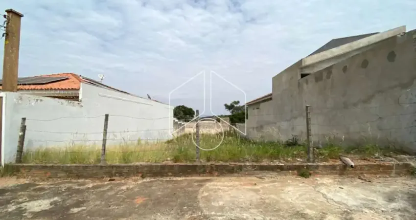 Terreno à venda na Rua Maria Martha Argollo Ferrão, 76, Jardim Maria Martha, Marília