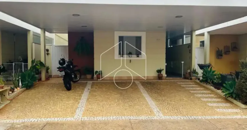 Casa em condomínio fechado com 3 quartos à venda na Rua dos Tucunarés, 60258, Jardim Maria Martha, Marília