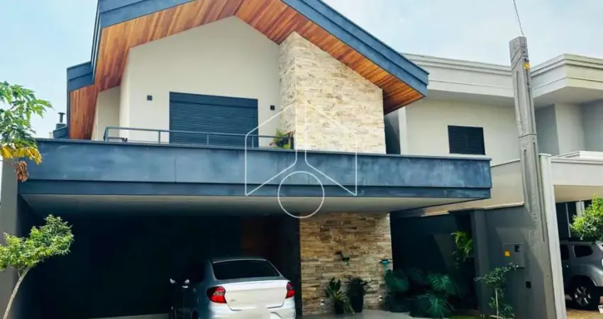 Casa em condomínio fechado com 4 quartos à venda na Avenida João Procópio da Silva, Quadra J, 80066, Jardim Esmeralda, Marília