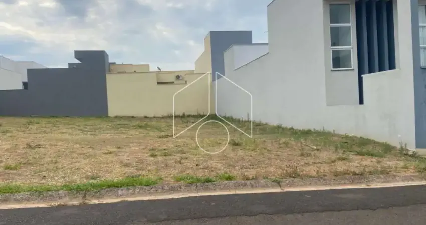 Terreno em condomínio fechado à venda na Avenida João Procópio da Silva, 80096, Jardim Esmeralda, Marília