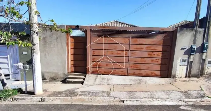 Casa com 2 quartos à venda na Rua Esmennia Ramos Lopes, 1101, Residencial Vida Nova Maracá (Padre Nobrega), Marília