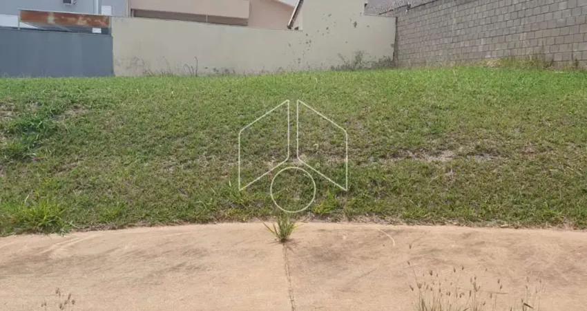 Venda de terreno em condomínio - parque das esmeraldas ii - área do terreno: 279,80 m² - localização: marília/sp - bairro: parque das esmeraldas ii esse terreno é ideal para quem busca um espaço em um